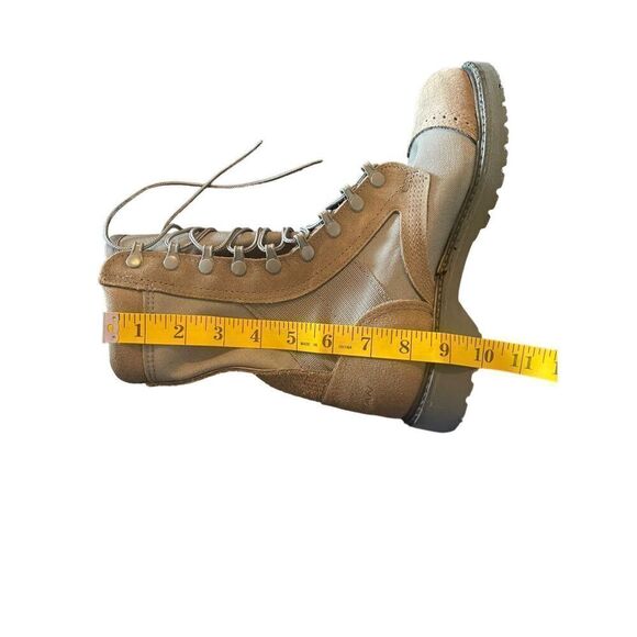 Corcocan Mens Brown Suede Leather Full Force Footwear Combat Boots Size 7.5 - Picture 15 of 16